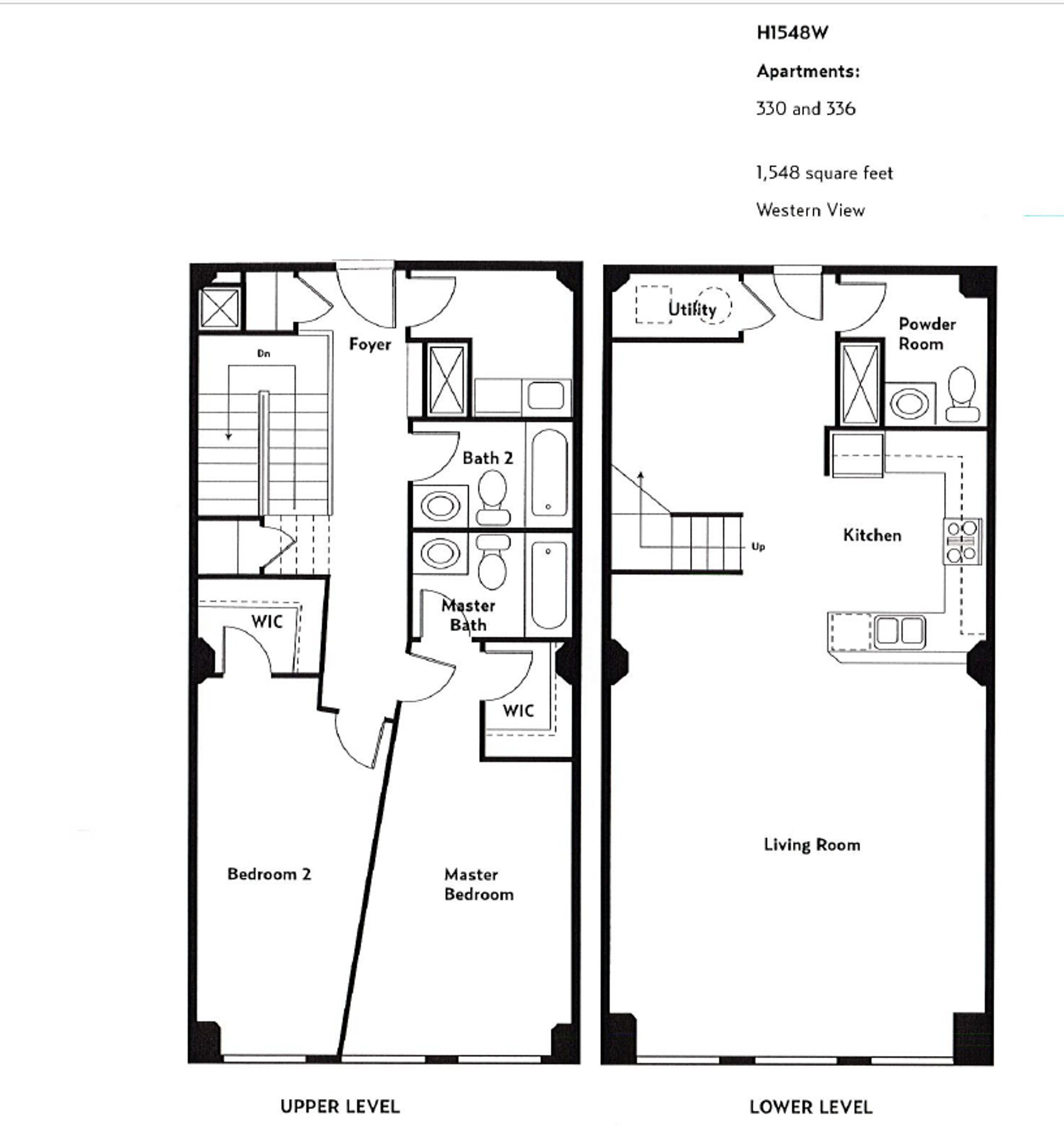 TOWNHOME 336 | PREMIUM | August 1st floorplan image